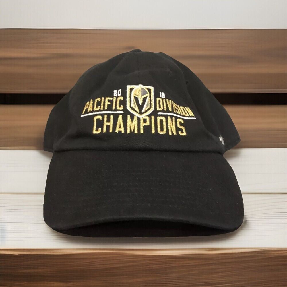 Vegas Golden Knights 2018 Pacific Division Champions Hat Black Adjustable Cap